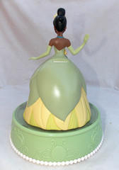 RARE Disney Princess Tiana 12″ Musical & Light Up Coin Bank 2014