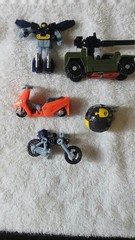 Transformers Action Figures Minicon Miscellaneous Lot of 5 Hasbro NICE!
