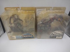 McFarlane Dragons Lot x2 Komodo Dragon Clan Action Figure Toy 2006 New Sealed
