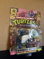 2008 TMNT Leonardo Action Figure Teenage Mutant Ninja Turtles With DVD