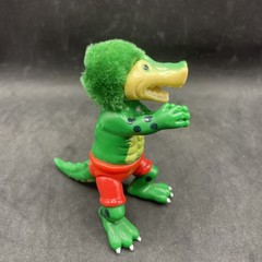 VTG 1985 Funny Foots Alligator Crocodile Grabber Pencil Hugger Figure Clip On 3