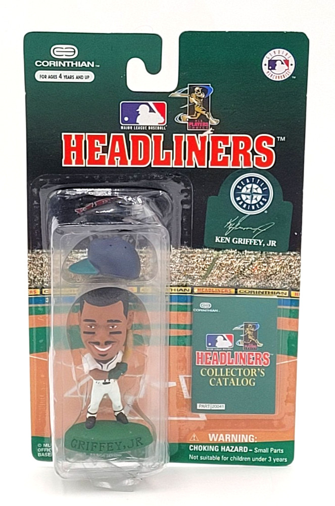 1996 MLB Corinthian Headliners Ken Griffey Jr Seattle Mariners Bubble Damage