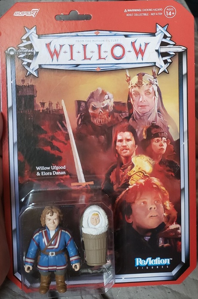 D23 Expo 2022 Exclusive Super7 ReAction Figures Willow Ufgood & Elora Danan