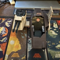 Vintage Kenner 1985 Star Wars Droids Side Gunner Vehicle – Incomplete