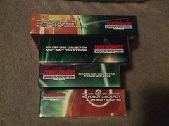 EMPTY BOX! All 4Transformers WFC-Kingdom Golden Disk Collection BOXES ONLY!