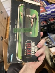Kenner 1983 Star Wars Return of The Jedi Speeder Bike Vehicle With Original Box