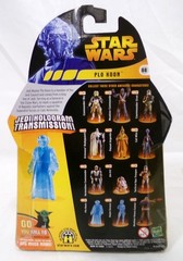 Star Wars ROTS Plo Koon Jedi Hologram Transmission 3.75″ Figure Hasbro 2005 New