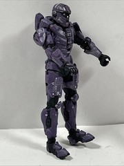Halo 4 Spartan CIO Soldier Violet Team Purple Series 2 McFarlane Figure H4-5
