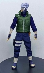 PB-KAK-SET: 1/12 Naruto Kakashi Custom Fabric outfit Set for 6″ Slim body