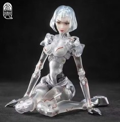 AI Agent Female C1 Transparent Version 1/12 Figure Articulated Collectible Model