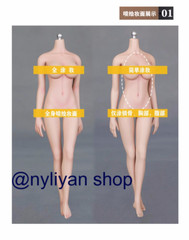 LDDOLL 29L 1/6Pink Skin Finger Bones Elbow Joint Realistic Detail For 12”Figure