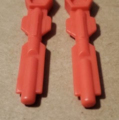 X-Men Pocket Comics Danger Room Red 2 Missiles Weapon Accessory Part 1994 ToyBiz