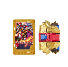 Metal Cardbot S FLAMENOVA Fire Car Transformer Robot Toy 2025 Flame Nova