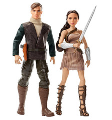 Mattel DC Comics 2017 Movie Steve Trevor Wonder Woman 12″ Action Figure Doll Set