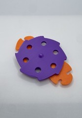 Vintage Twistoid Set Weapon Accessory Stand Replacement REPRO Part MOTU 1986