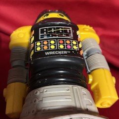 Vintage Robo Force WRECKER & Sentinel Robot 5″ Plastic Action Figure Ideal 1984