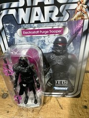 Star Wars ELECTROSTAFF PURGE TROOPER Figure Vintage Collection VC195 In Clamshel