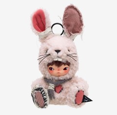 Authentic New POP MART Hirono Little Hare Plush Doll Pendant – US FAST SHIPPING