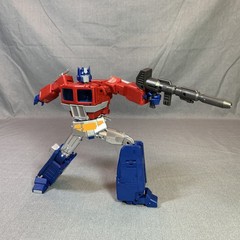 Masterpiece Transformers 4th Party KO Optimus Prime Version 3.0 Silver Legs