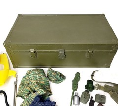 Vintage Lot of GI Joe Accessories-Weapons-Clothing-Camping-SCUBA-Foot Locker