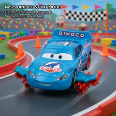 Disney Pixar Cars No.95 Lightning Storm McQueen Diecast 1:55 Model Car NEW Loose