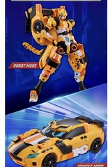 Metal Cardbot W Tachy Transformer Robot Cheetah Sports Car Korean Toy 2026