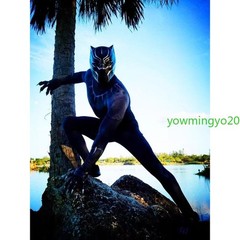 1:1 MarveI Black Panther Avengors Helmet Wearable Cosplay Mask Gift Killerbody