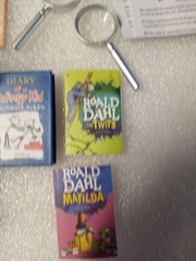 ZURU MINI BRAND BOOKS LOT ROALD DAHL THE TWITS ROALD DAHL MATILDA DIARY OF A WIM