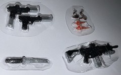 Marvel Legends SHIELD AGENT WEAPON LOT Knife Rifle Effects 6″ Figure Series