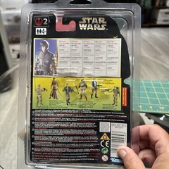 Rare STAR WARS MARK HAMILL SIGNED 1997 Luke Skywalker Figure Card Star Case