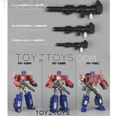 Matrix Workshop M-13 Gun Upgrade For Deluxe/Voyager/Leader OP Prime Gun
