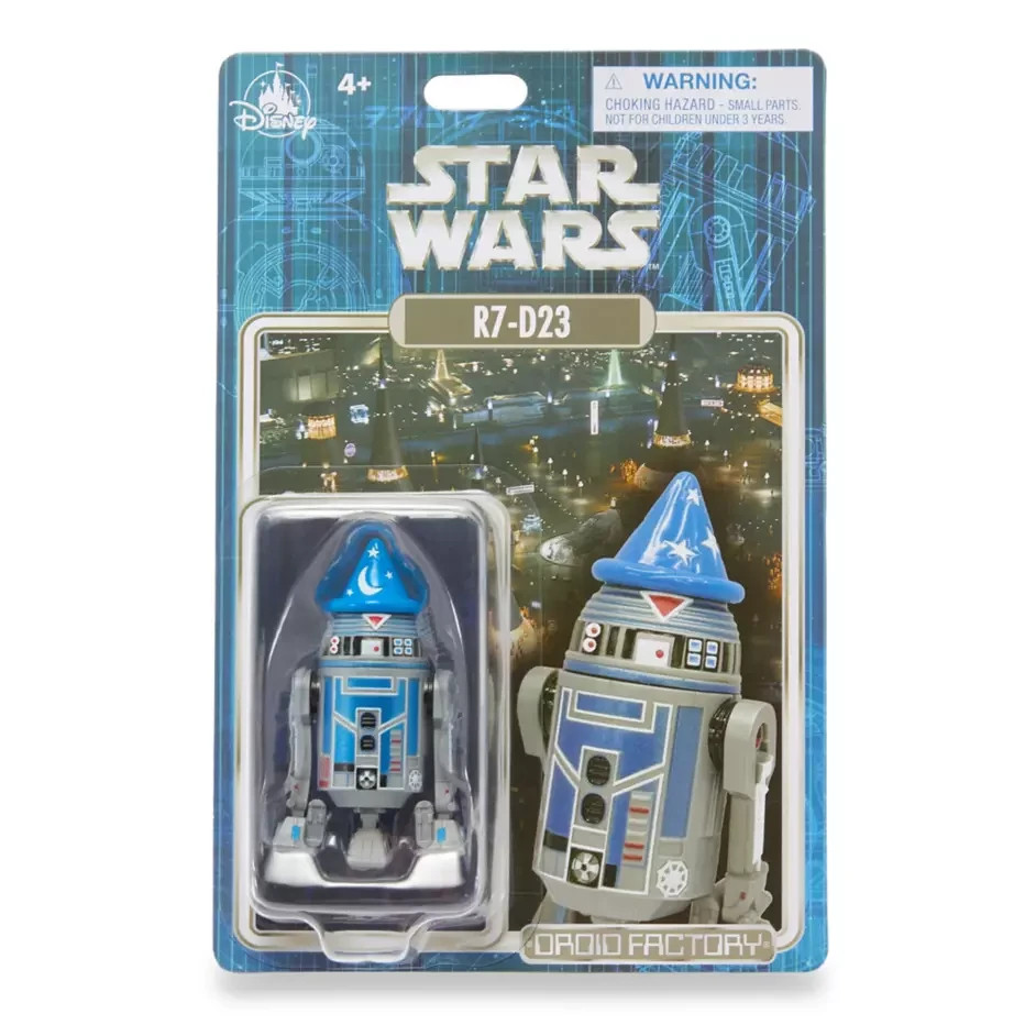 Disney D23 Expo 2026 Star Wars R7-D23 Sorcerer Hat Droid Factory Action Figure