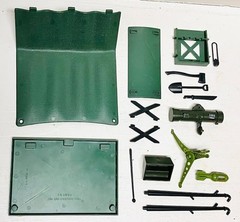 GI Joe 1984 BIVOUAC Complele Unbroken Vintage Hasbro Battlefield Accessories