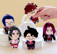 Return of the Blossoming Blade Mini Plush Keyring Collection 5Type