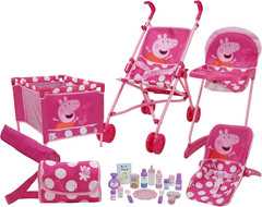 Peppa Pig 21 Piece Doll Play Set