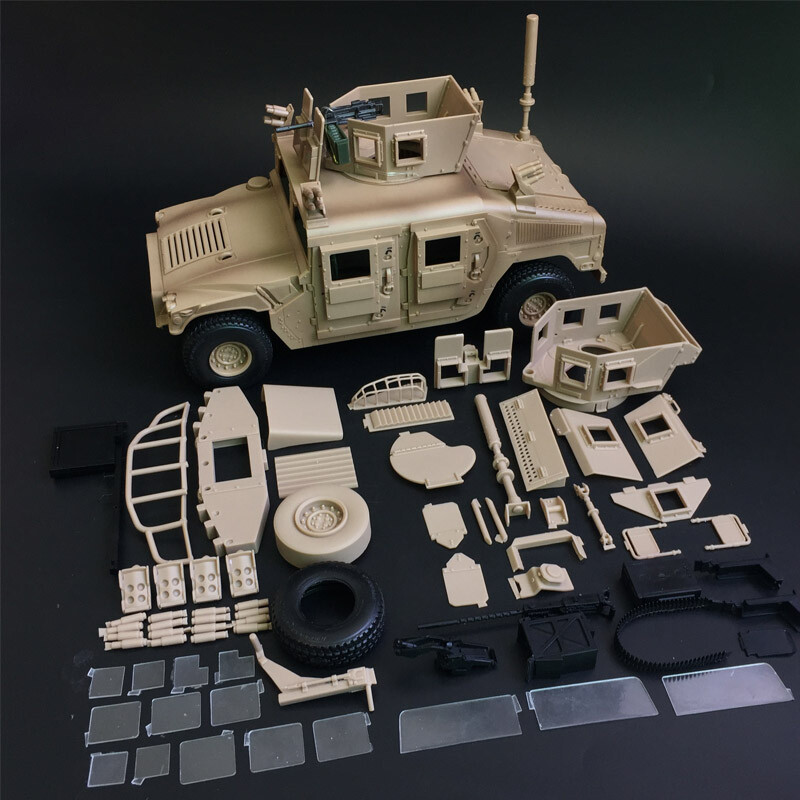 Joytoy Retrofit Custom Kit Apply To 1/18 Bbi Gijoe M1114 ARMORED HUMVEE Vehicle