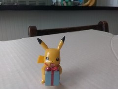 Pikachu Holding A Present Figure 2021 Jawares LLC Toy