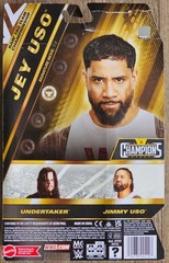 WWE Main Event Series Champions JEY USO WWE Championship 6” Action Figure NEW