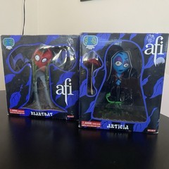 Afi Articia and Heart Bat Figure Sing The Sorrow Limited Edition Rare Vintage