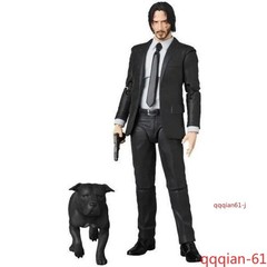 John Wick with Dog John Wick: Chapter 2 Articulated Figure 1/12 PVC Collectible