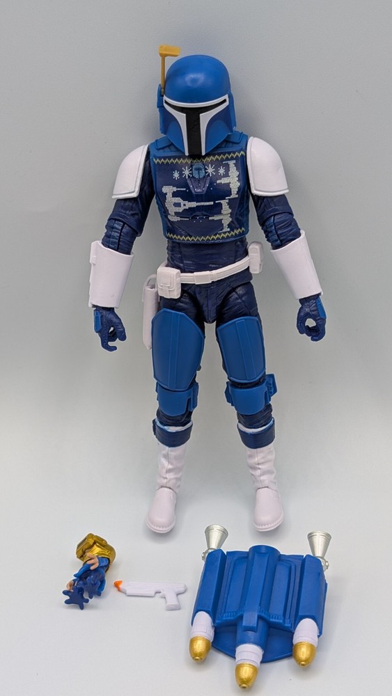 Star Wars Black Series Mandalorian Scout & Anzellan Holiday Edition 6” Figure