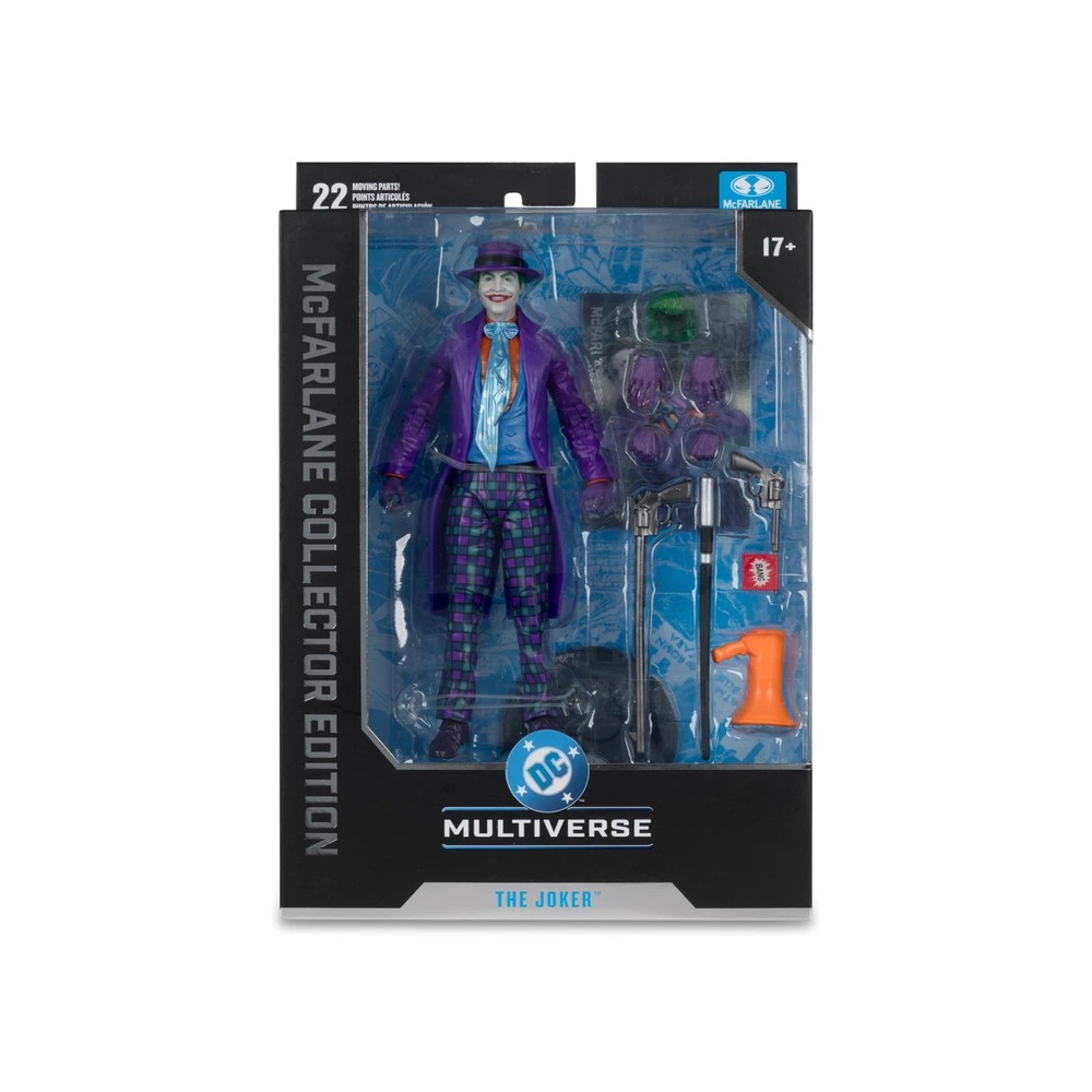 McFarlane DC Multiverse The Joker (Batman 1989) Collector #57 7-in Figure