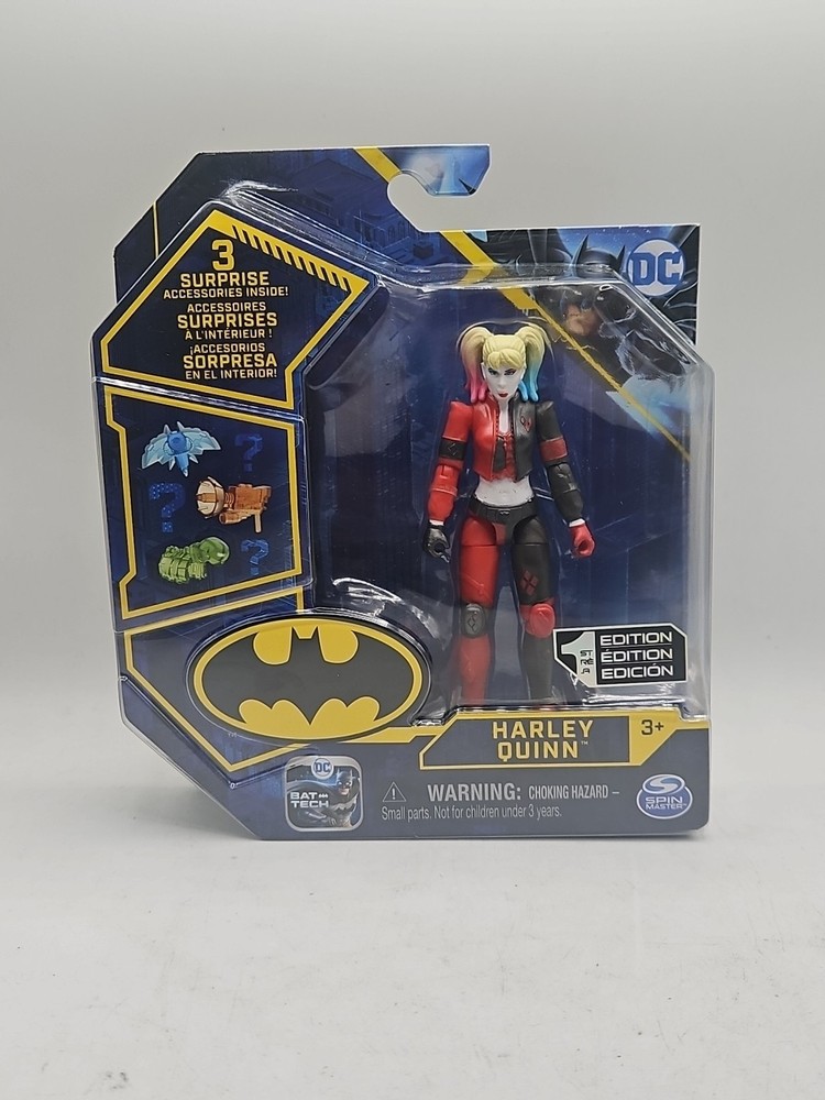 Spin Master 2021 DC Batman Harley Quinn Action Figure 1st Edition