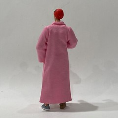 SU-SPD-ROBE: 1/12 Pink bathrobe for Marvel Legends Mafex Peter Parker Spiderman