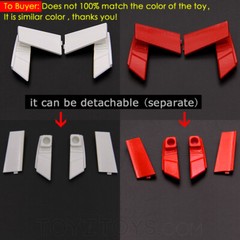 Universal Tail Spoiler Fill Upgrade Kit for Kingdom Red Alert / Kingdom Sideswip