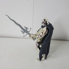 1995 Legends of Batman Silver Knight Action Figure Loose w/ Sword & Shield DC