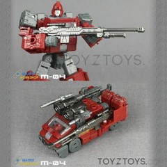 3D DIY Matrix Workshop M-04 Weapon Upgrade Kit For SIEGE Deluxe Ironhide