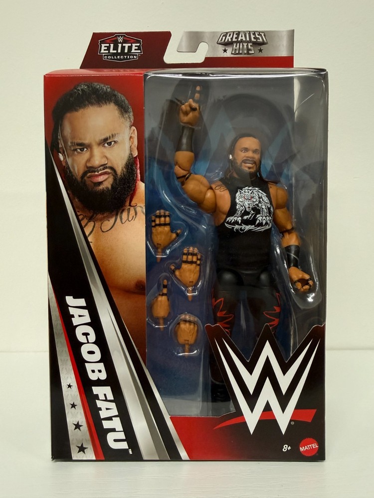 Jacob Fatu WWE Elite Greatest Hits 2025 Mattel Figure – NEW IN BOX!