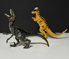 JW Jurassic World Lot Hybrid Spinosaurus Velociraptor Pachycephalosaurus 7 Dinos