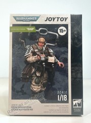 JOYTOY Warhammer 40k Astra Militarum Cadian Veteran with Master Vox (US In-Stock